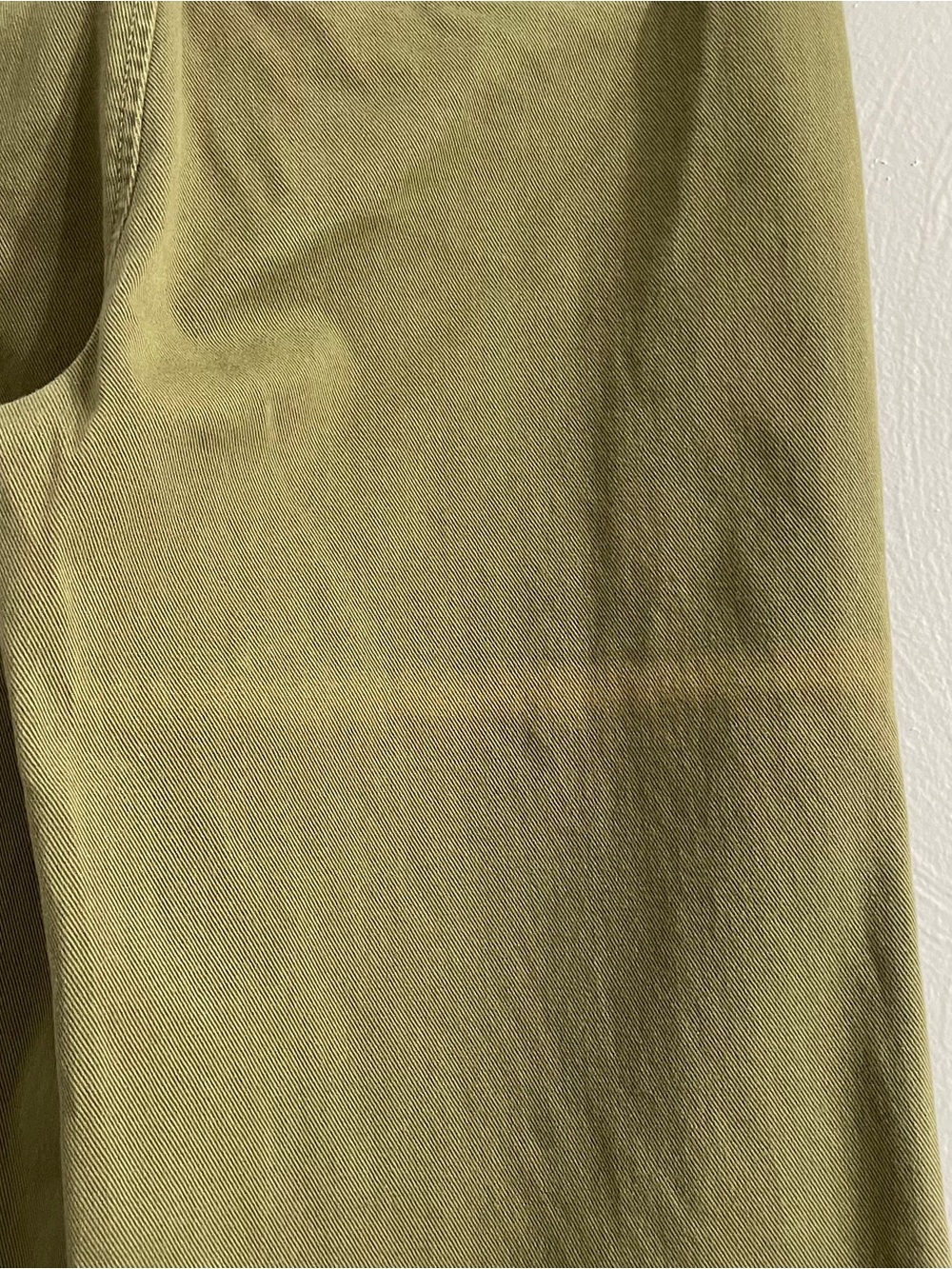 SHORT AYR The Secret Sauce Wide Leg Jeans Olive Green High Waist SZ 27 S - Picture 12 of 12